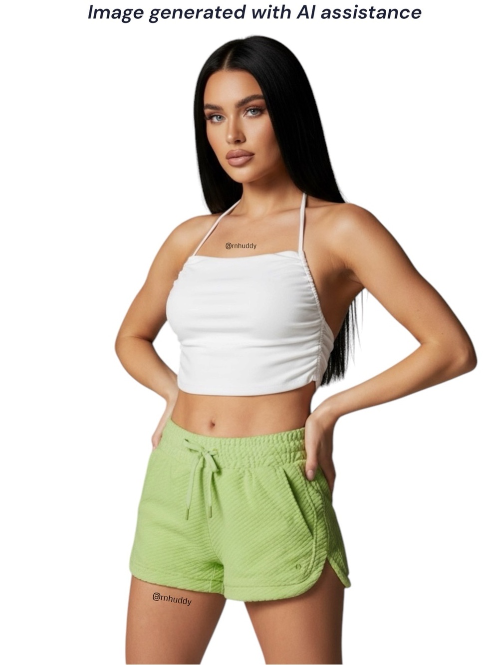 Tavi S lime retreat terry shorts